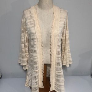 Crocheted cardigan